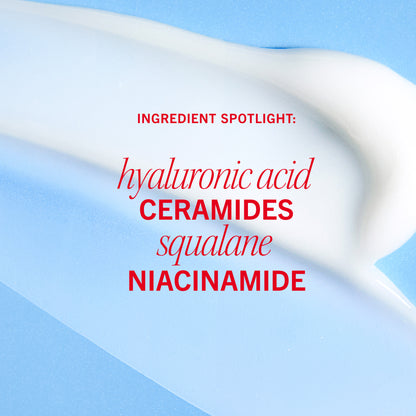 Hydrating Dewy Gel Cream Moisturizer with Hyaluronic Acid + Ceramides