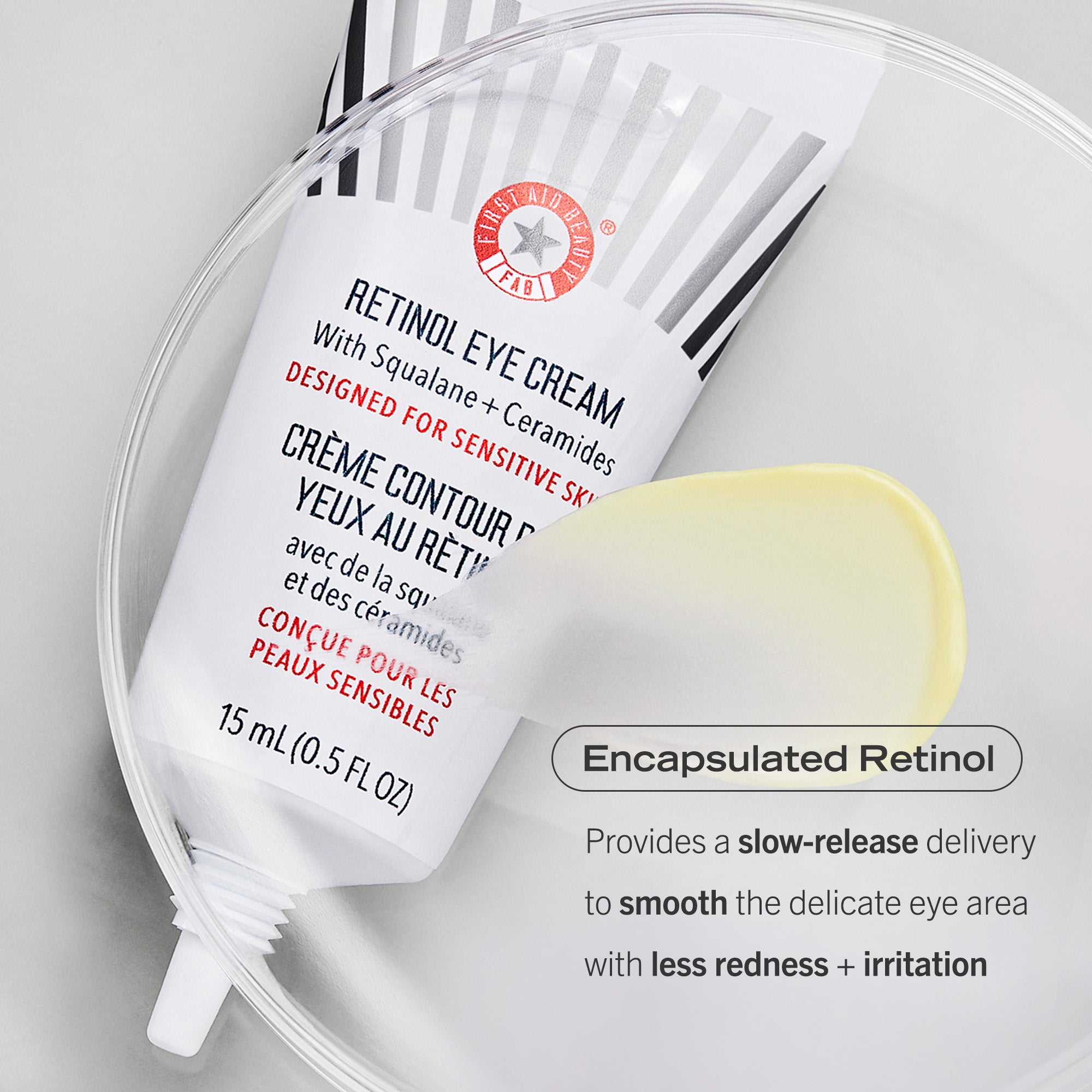 Retinol Eye Cream with Squalane + Ceramides – First Aid Beauty