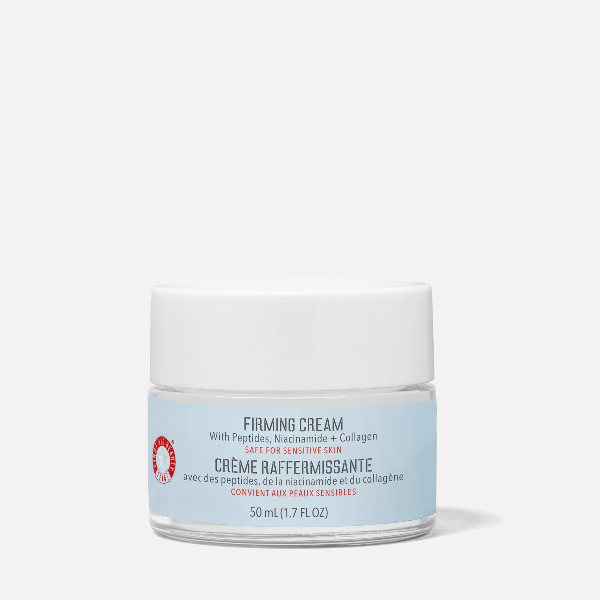 Firming Cream with Peptides, Niacinamide + Collagen 1.7oz.