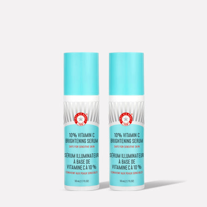 Vitamin C Brightening Serum Duo Bundle.