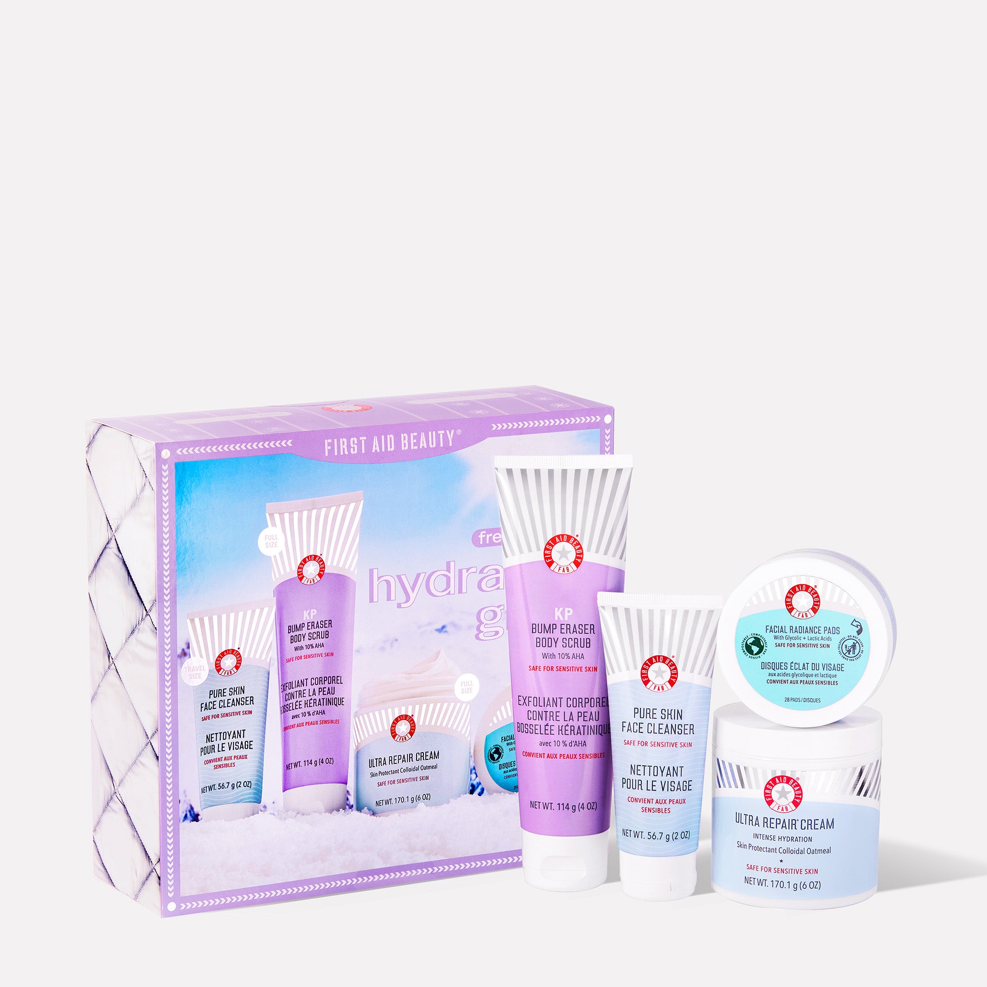 2024 First Aid Beauty Oily/Acne-Prone Value Bundle w/ Purifying Mask X2 New $160